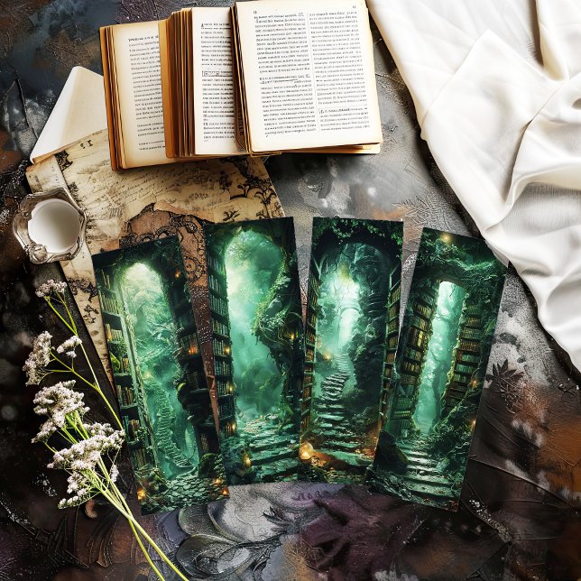 Marcadores Irlandeses, Marcadores de Livros de Fan (a collection of fantasy library bookmarks you cut out yourself)