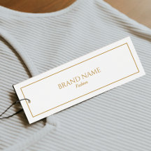 Marcas de Suspensão Modernas Elegantes em Dourado 