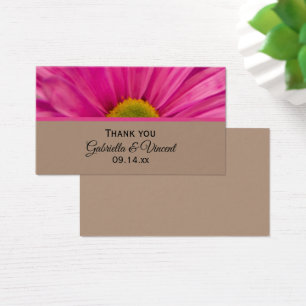 Marcas Favoráveis do Casamento Gerber Daisy Rosa
