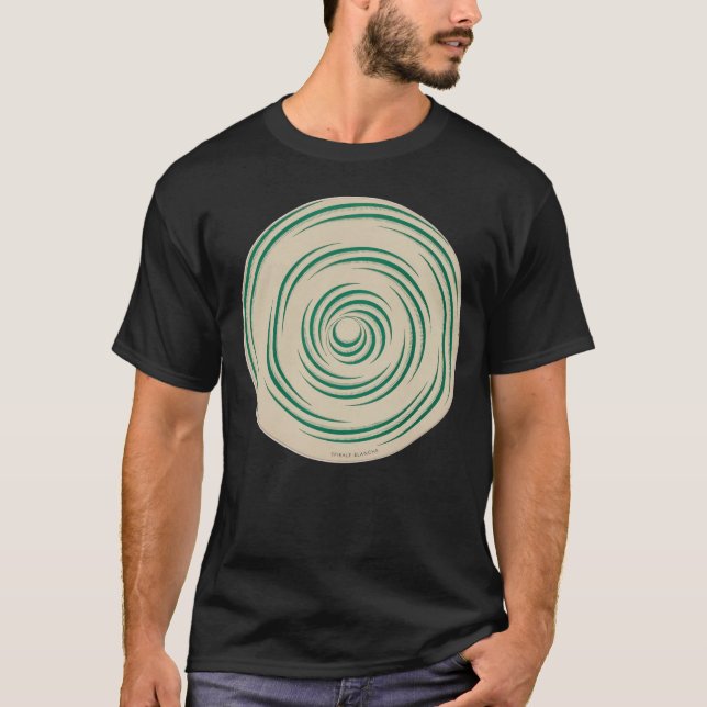 Marcel Duchamp Rotorelief GREEN T-Shirt (Frente)