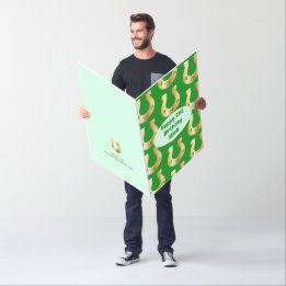 Marcha Irlandesa Branca Verde Divertida de Anivers