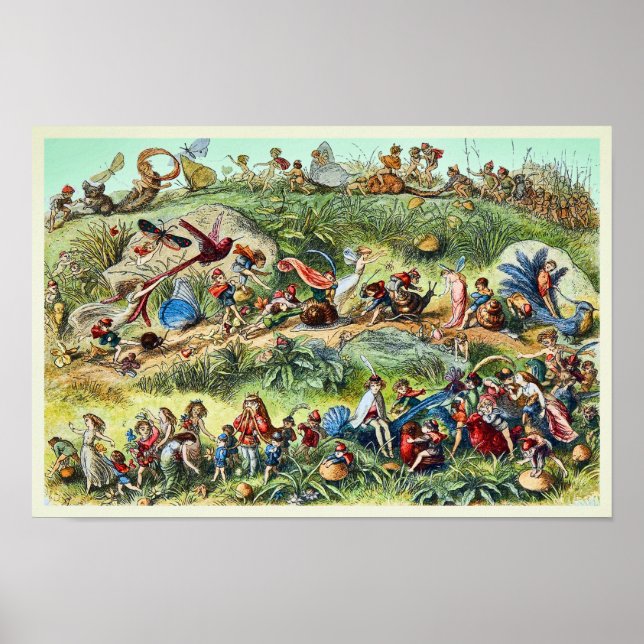 Marcha triunfal do Poster Elf King (Frente)