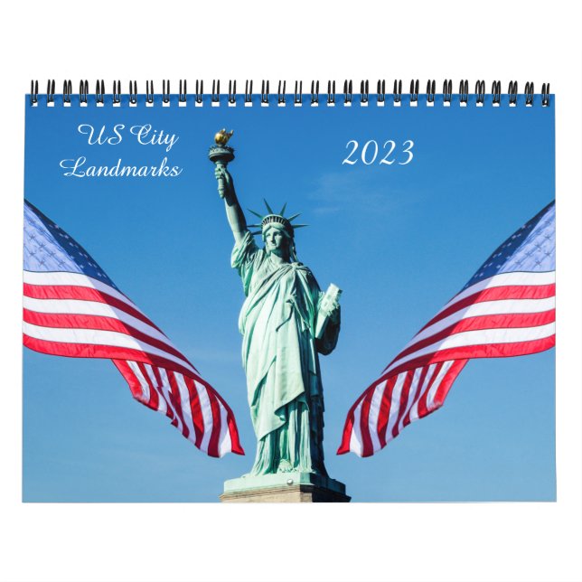 Marco de Cidade dos EUA Calendário 2023 (Capa)