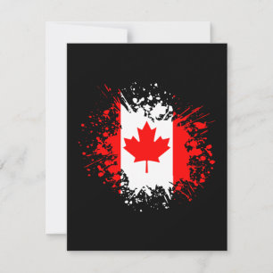 Marco do Souvenir do Canadá, Viagem de Bandeira Br