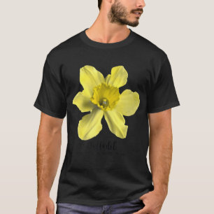 Março Nascimento Mês Flor Daffodil vintage T-Shirt