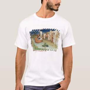 Marco Polo com chegada dos elefantes e dos camelos
