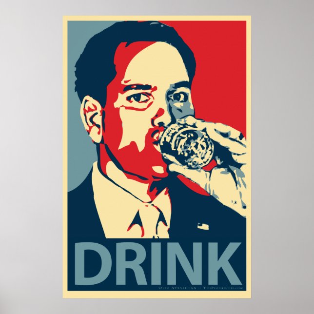 Marco Rubio - "Beba" Obama Parody Poster (Frente)