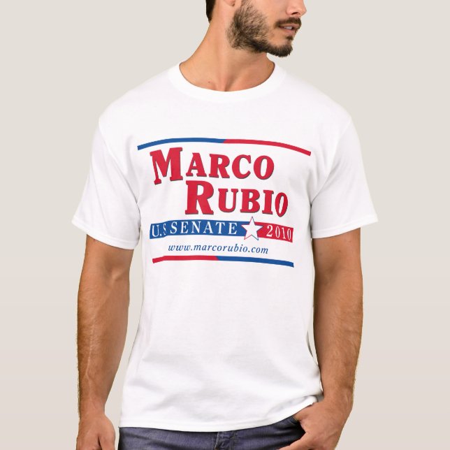 Marco Rubio para o t-shirt do Senado (Frente)