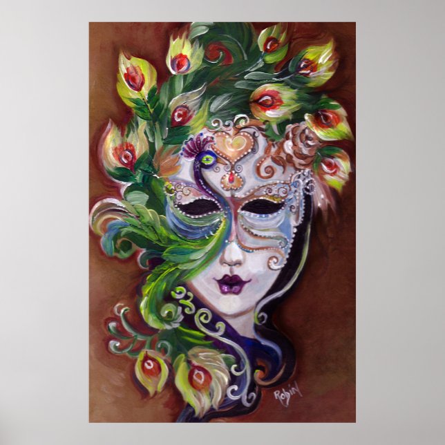 Mardi Gra La la Poster (Frente)