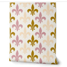 Mardi Gras amarelo Rosa bebê &roxo