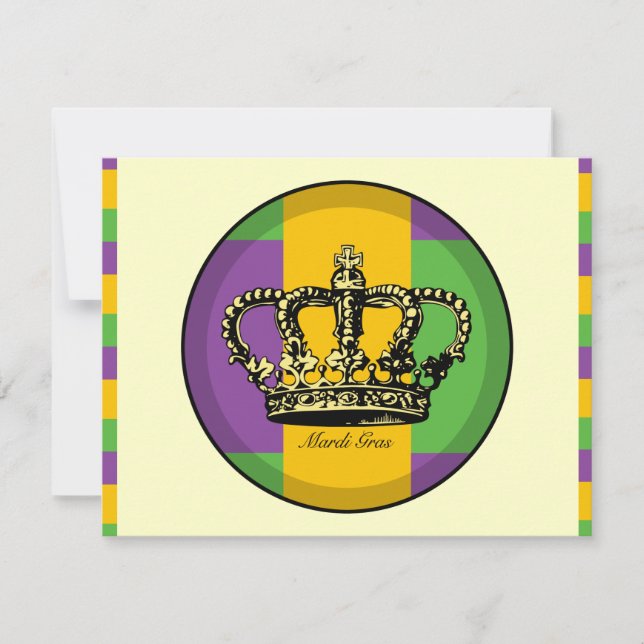 Mardi Gras Flag Crown (Frente)