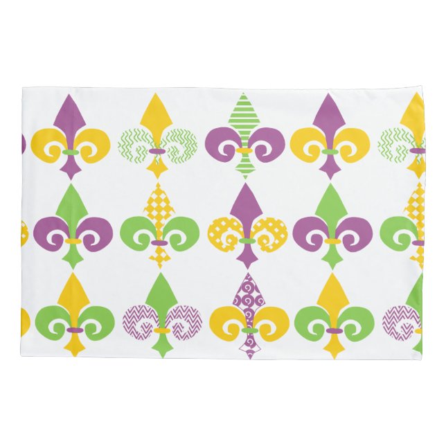 Mardi Gras Fleur de Lis (Verso)