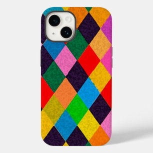 MARDI GRAS HARLEQUIN PATTERN Colorida Rhombi