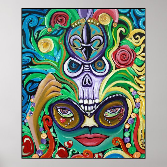 Mardi Gras Magic Poster (Frente)