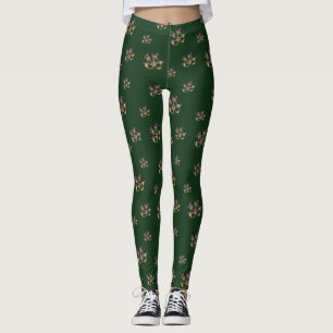 Mardi Gras Mask Leggings