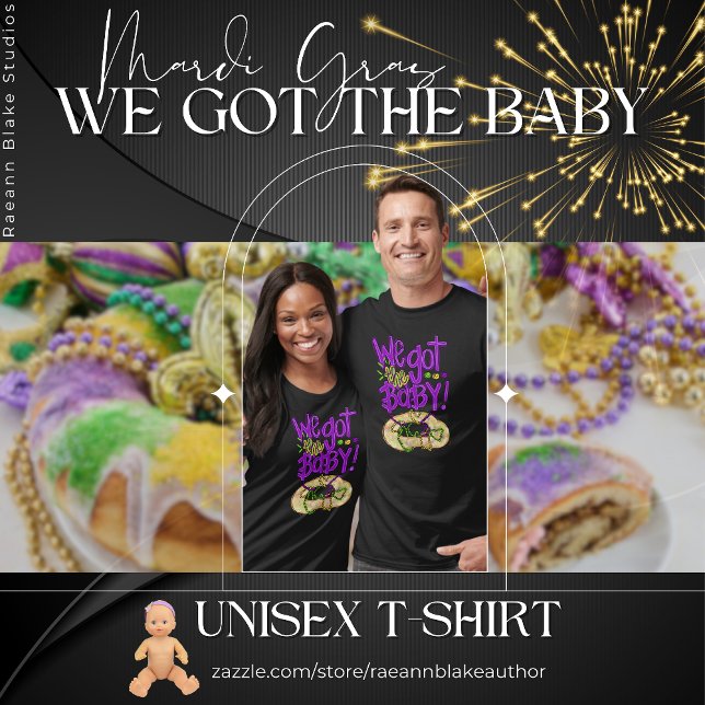 Mardi Gras Nós Temos a Camiseta do Bebê (Criador carregado)