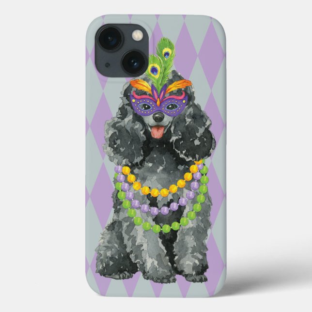 Mardi Gras Toy Poodle (Verso)