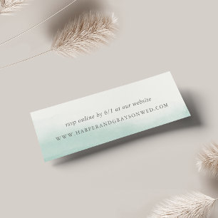 Marés de Seaglass que Wedding cartões do Web sit