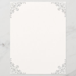 Marfim Chique com Florescências nos Cantos