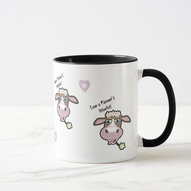 Margarida, a vaca, caneca do mercado (Direita)