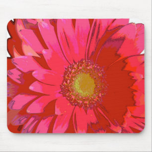 Margarida cor-de-rosa Mousepad do Gerbera