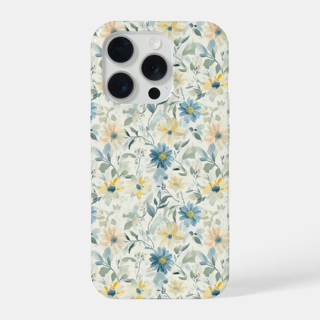 Margarida de Prado em Aquarela Soft Meadow Daisy W (Verso)