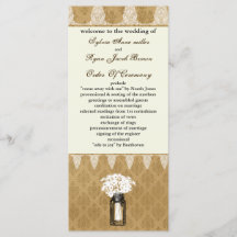 margarida em mason jar, programa de casamento burl