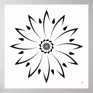 Margarida Geométrica II, Poster