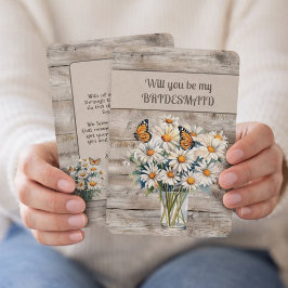 Margaridas Brancas e Borboletas Monarca Western