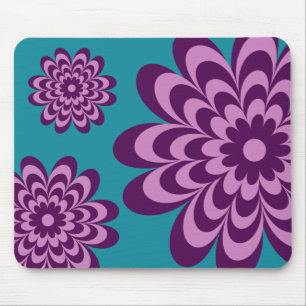 Margaridas Groovy modernas Mousepad