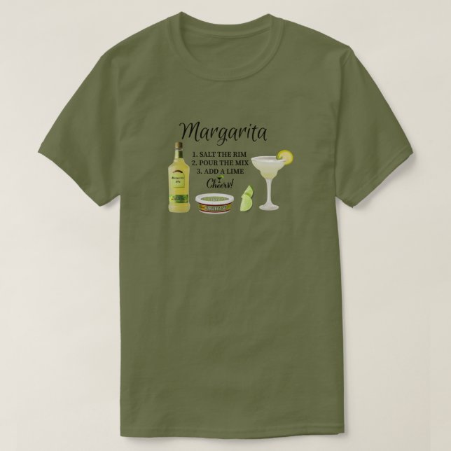 Margarita T-Shirt (Frente do Design)