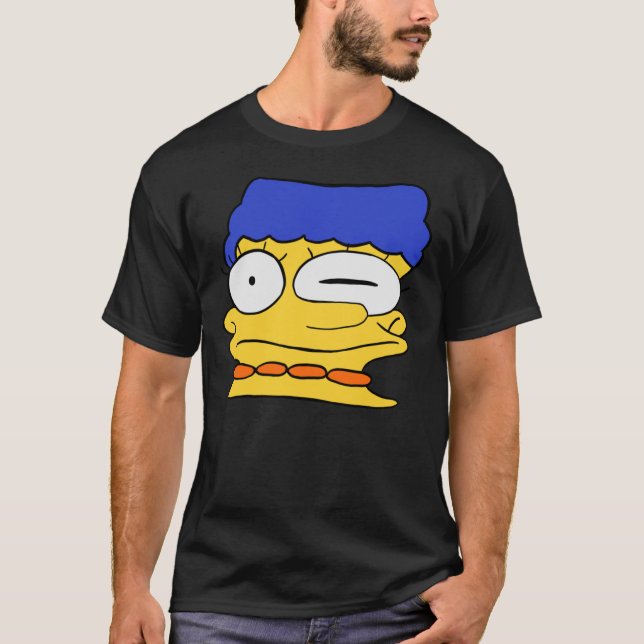 Marge com cara manchada Clássica T-Shirt (Frente)