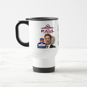 Margem Paul para o presidente caneca de viagem