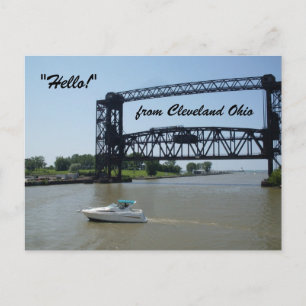 MARGEM SUL DO LAGO ERIE  Cartão postal de Clevelan