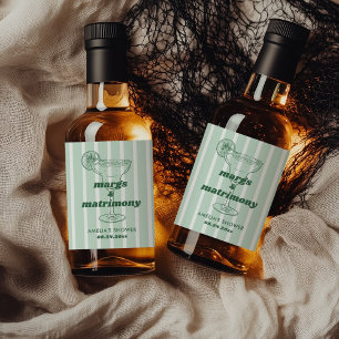 Margs & Matrimony Retro Bachelorette Chá de panela