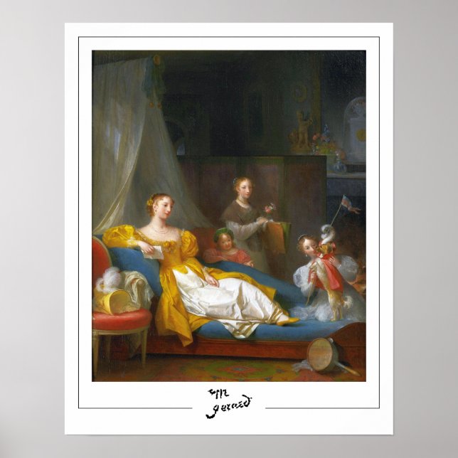 Marguerite Gérard Zedign Art Poster nº 11 (Frente)