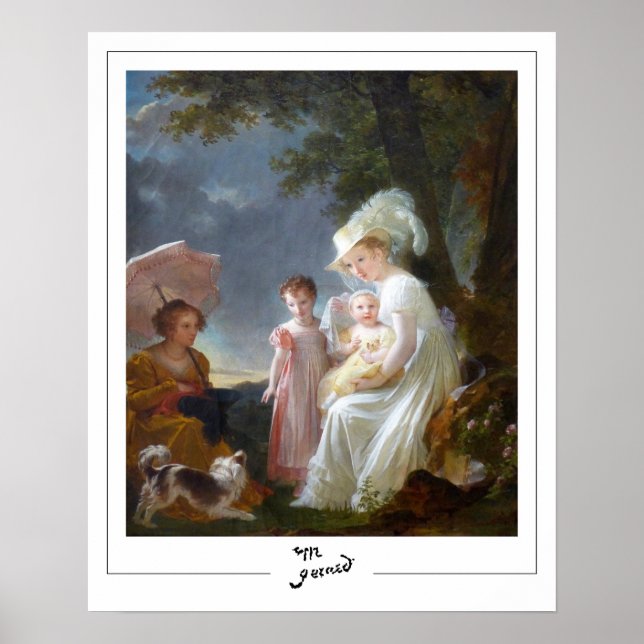 Marguerite Gérard Zedign Art Poster nº 3 (Frente)