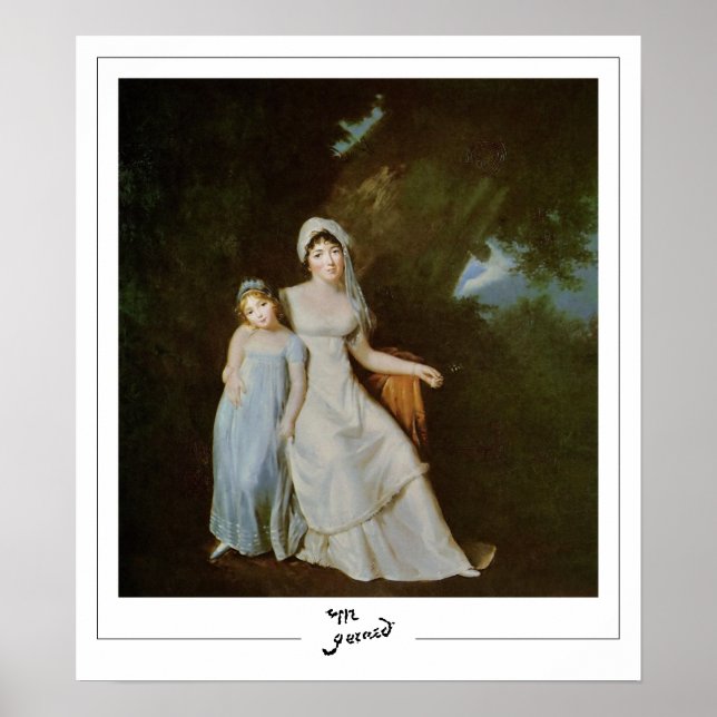 Marguerite Gérard Zedign Art Poster nº 8 (Frente)