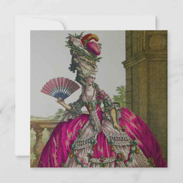 Maria Antonieta ~ Convites / Resposta (Frente)