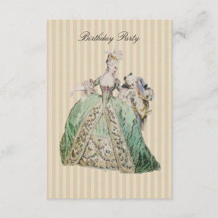 Maria Antonieta ~ Convites / RSVP #16