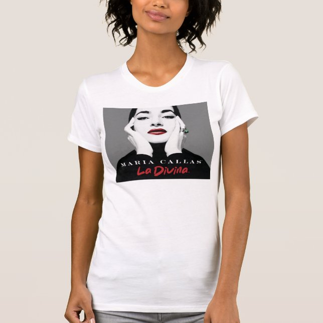 MARIA CALLAS LA DIVINE T-Shirt (Frente)