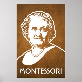 Maria Montessori Impressão