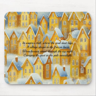 Marianna, Pa Casas de Patch de Carvão Mouse Pads
