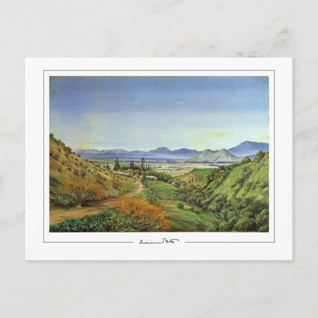 Marianne North #3 - Cartão Postal de Arte (Frente)