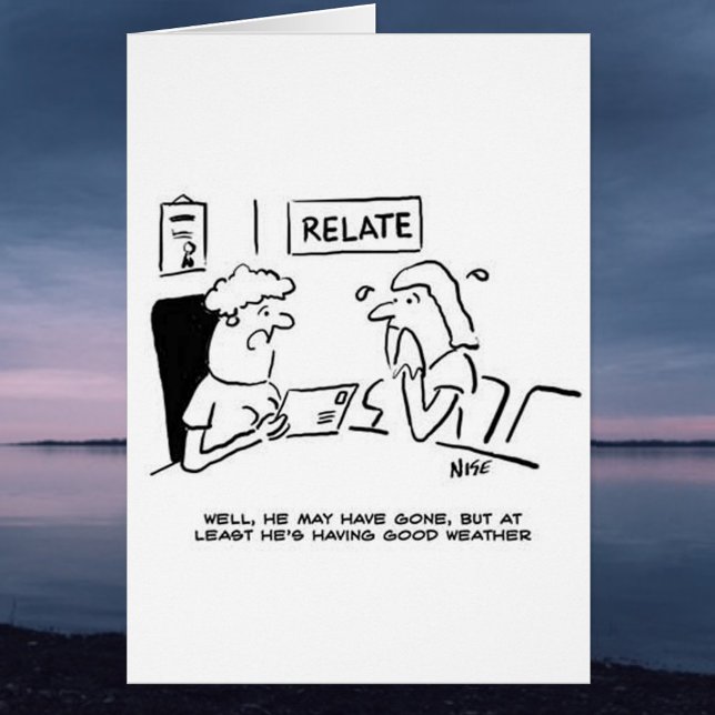 Marido ausente envia um cartão postal. (Criador carregado)