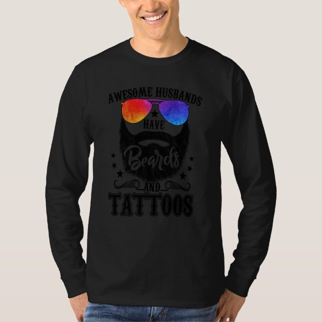 Maridos Fantásticos Têm Barras E Tatuagens Camisa  (Frente)