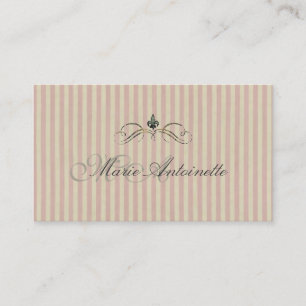 Marie Antoinette Chic ~ Cartão de visita