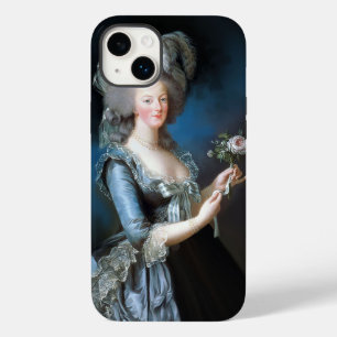 Marie Antoinette com um rosa