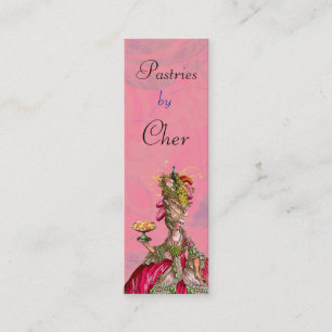 Marie Antoinette Deixou-Os Comer Cartão de visita