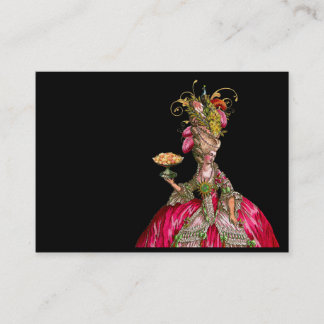 Marie Antoinette Deixou-Os Comer Cartões de visita